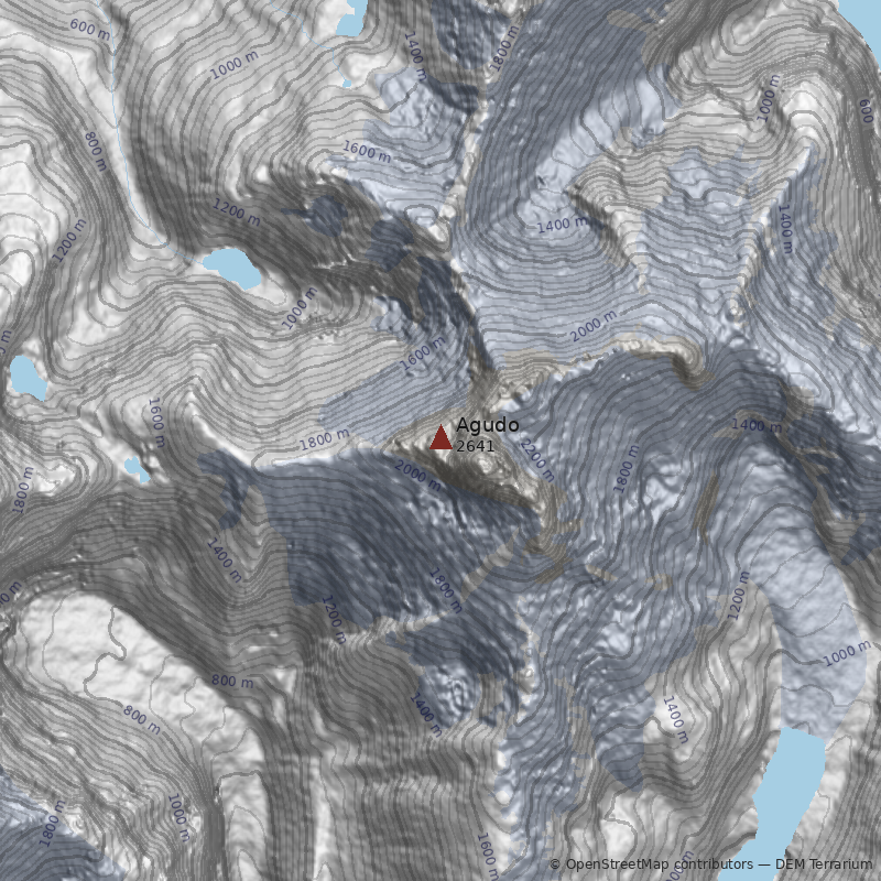 Mapa Cerro Agudo