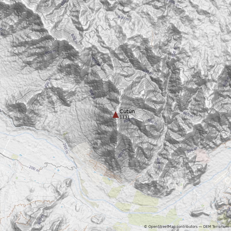 Mapa Cerro Cutún