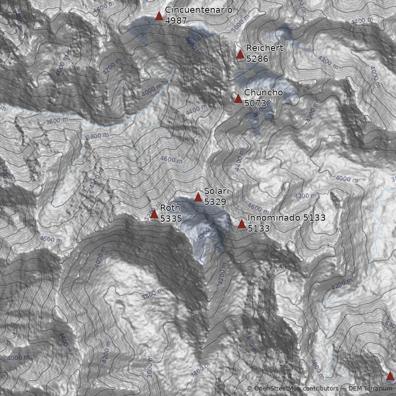 Mapa Cerro Solari