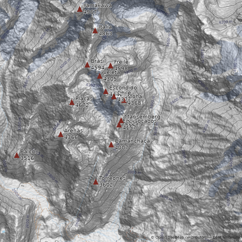 Mapa Cerro Marisemberg