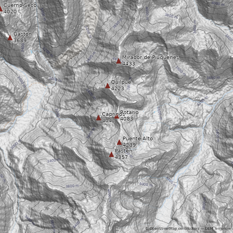 Mapa Cerro Rotario