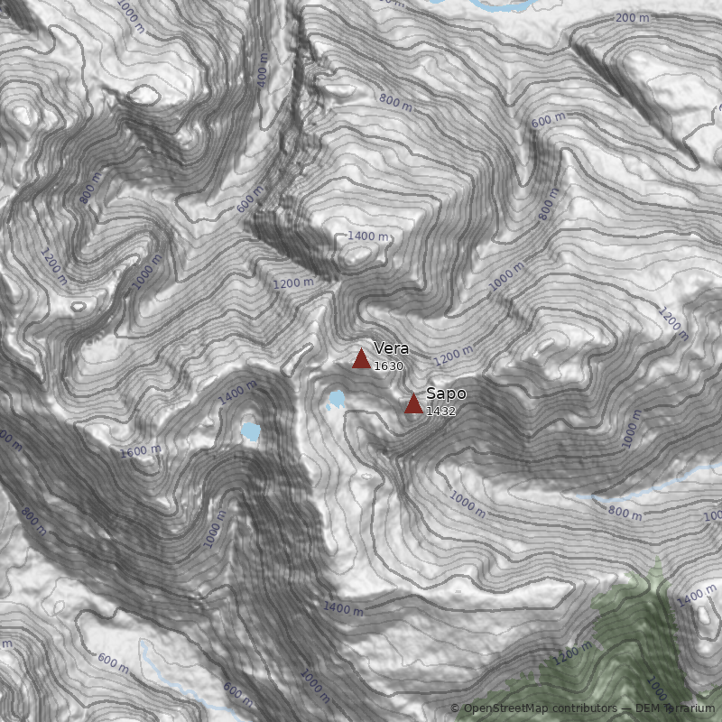 Mapa Punta Vera