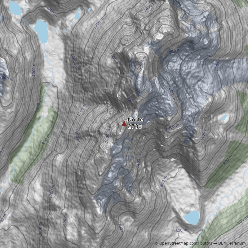 Mapa Cerro Norte