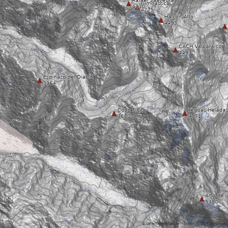 Mapa Cerro Codo Flojo