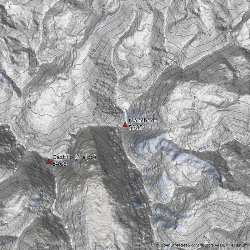 Mapa Cerro Manchado