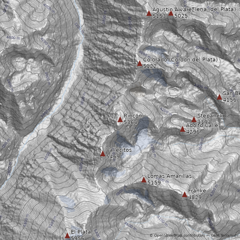 Mapa Cerro Rincón