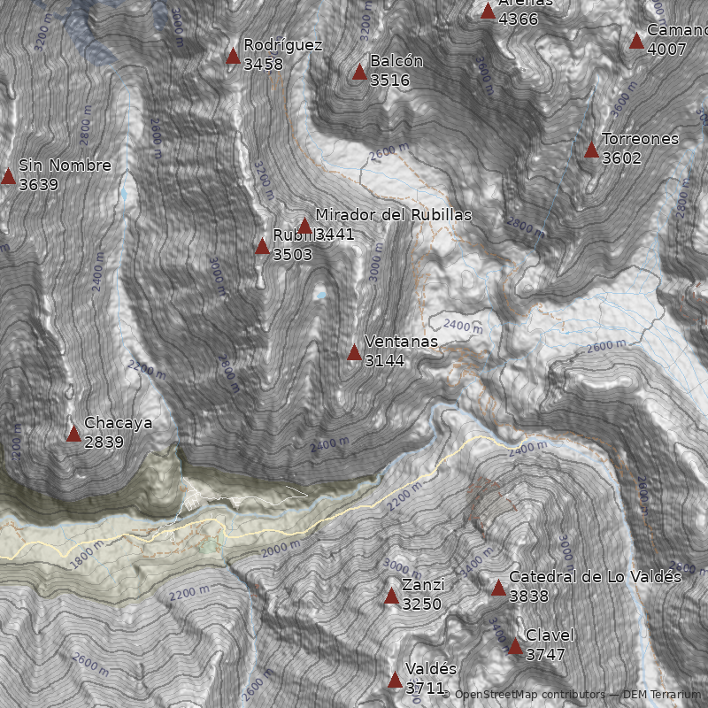 Mapa Punta Ventanas