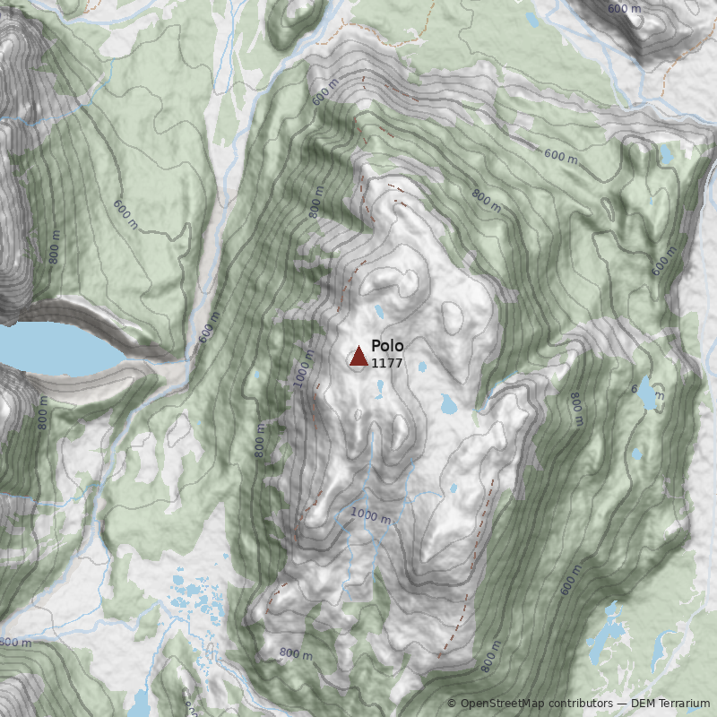 Mapa Cerro Polo