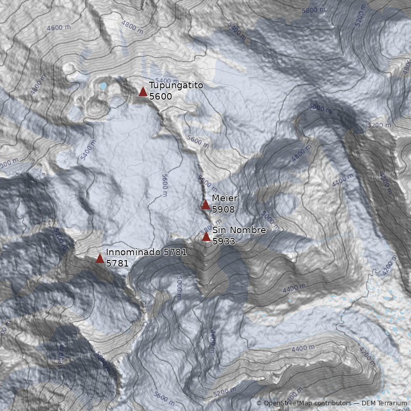 Mapa Punta Meier