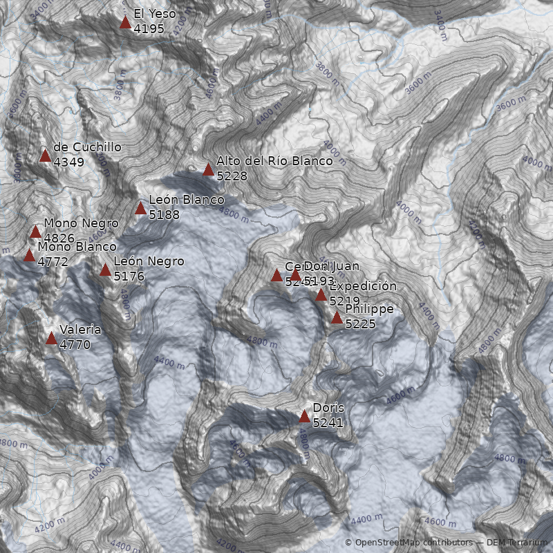 Mapa Cerro Central