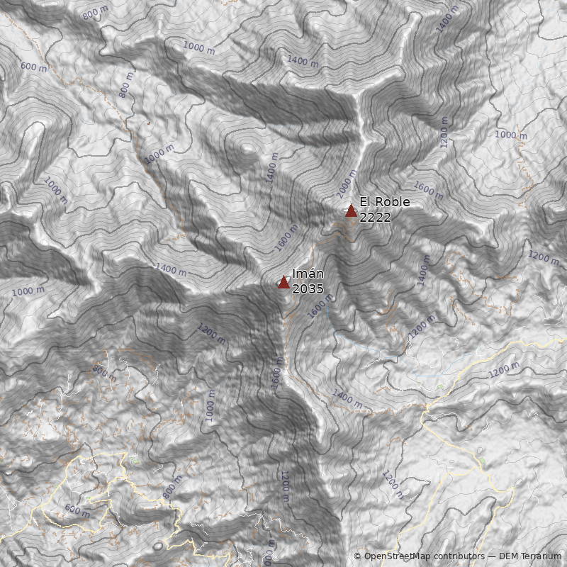 Mapa Punta Imán