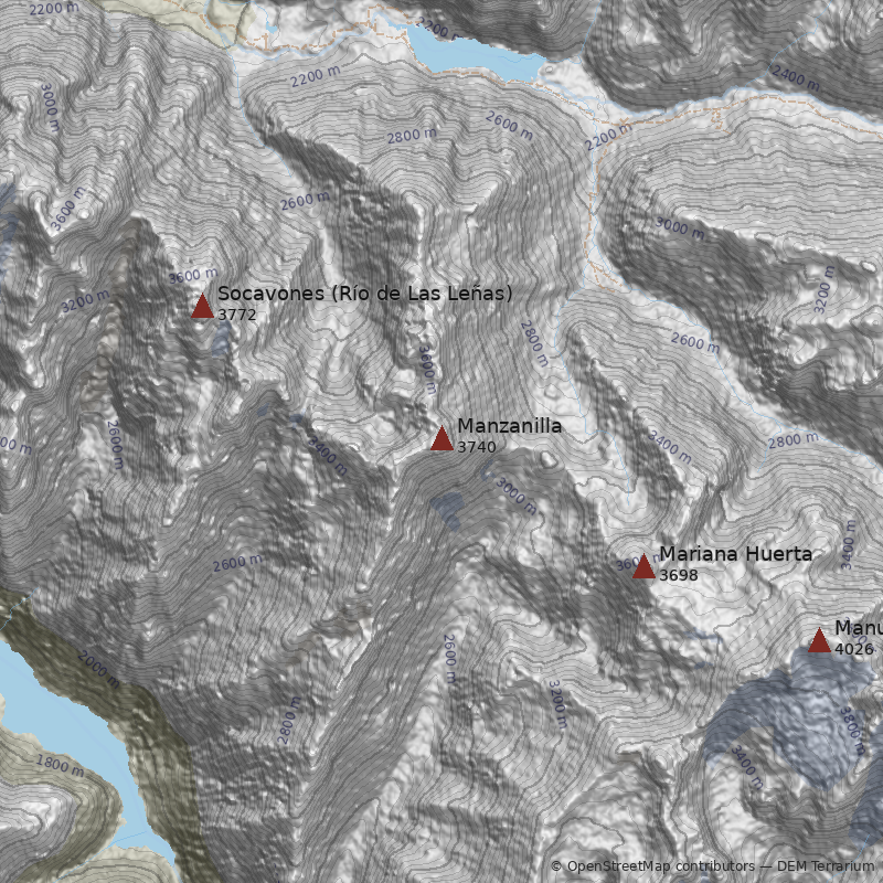 Mapa Punta Manzanilla