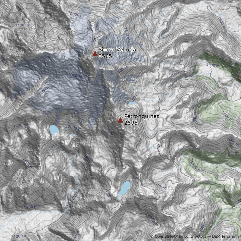 Mapa Cerro Petronquines