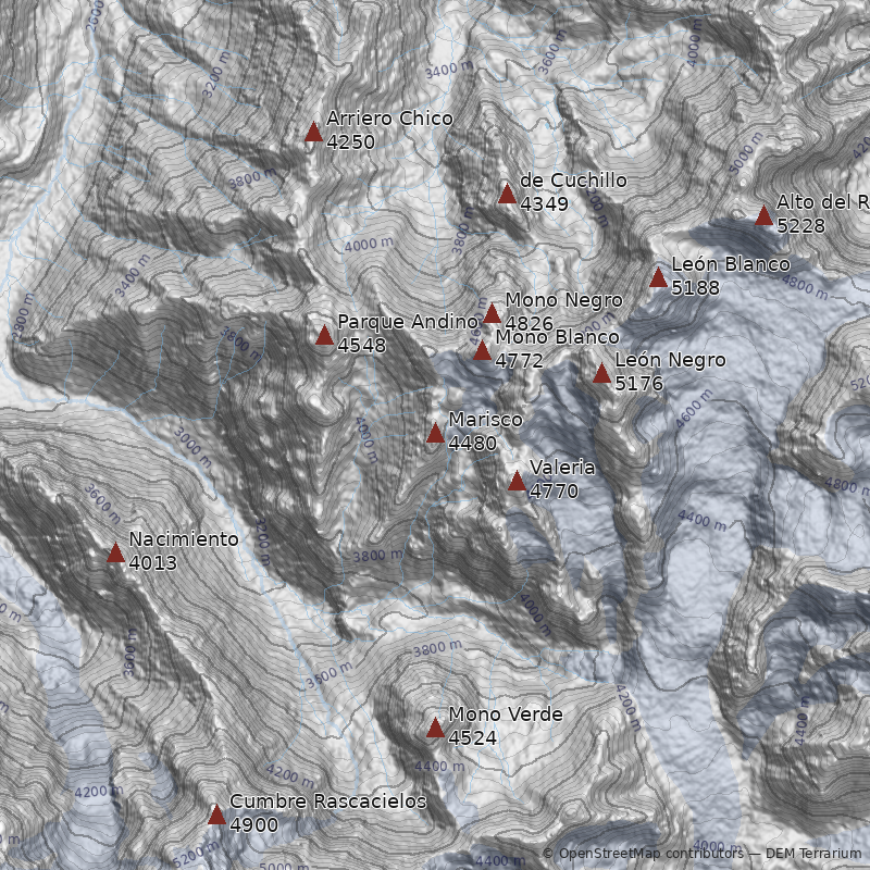 Mapa Cerro Marisco