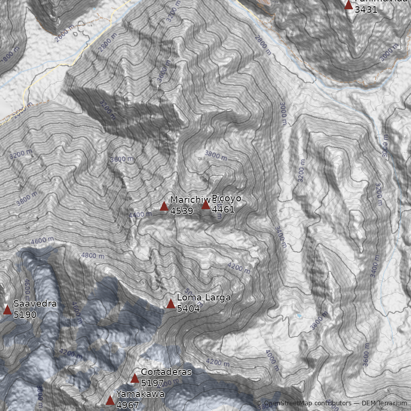 Mapa Punta Picoyo
