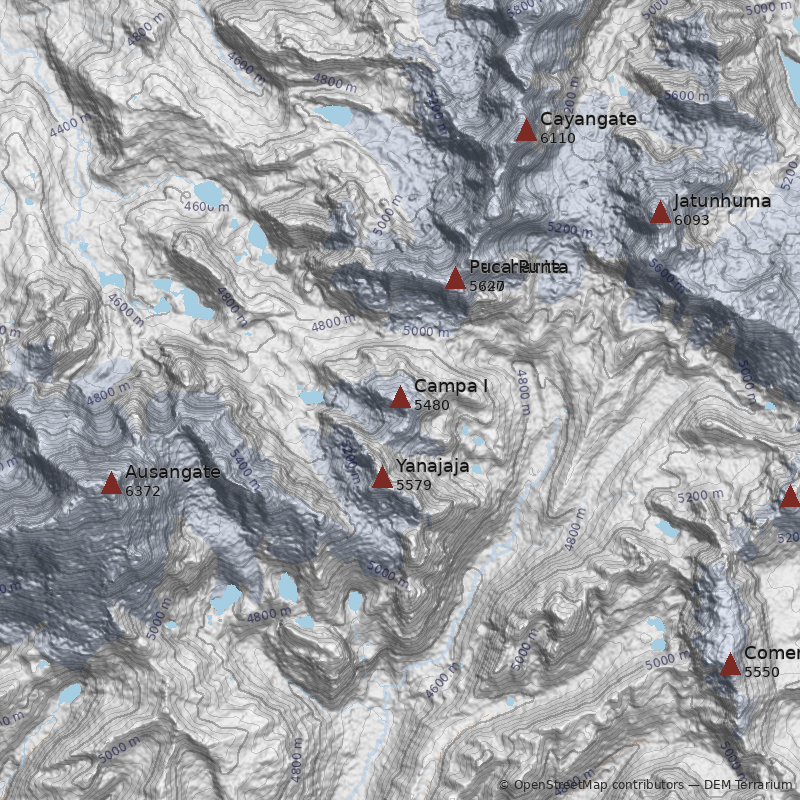 Mapa Cerro Campa I